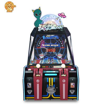 China Wood+Metal Factory Hot Sale High Profit High Quality Planet Roll Indoor Amusement Lottery Ticket Machine Ticket Game Machine for sale