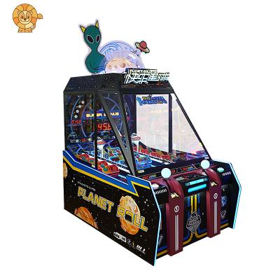 China Wood+Metal Professional Factory Earn money Amusement Equipment Planet Roll lottery ticket machine Tickets Redemption Arcade for sale