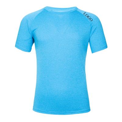 China QUICK DRY Outdoor Antibacterial Quick Dry Short Sleeve Sports Running Tee For Men for sale