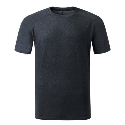 China Anti-Wrinkle Sports Fitness Clothing Shorts Sleeve T-shirt Casual Training Wear Gym T-shirt Men for sale