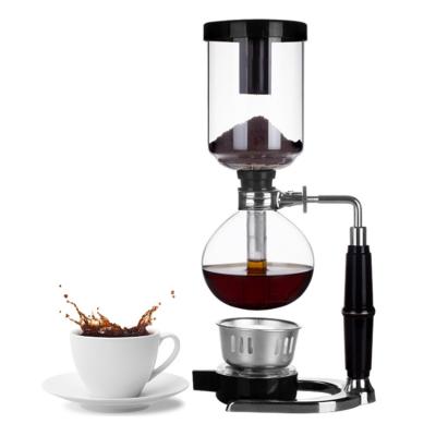 China Newest Viable Wholesale Price China Suppliers Kitchen Tool Wholesale Manual Operation Siphon Coffee Maker for sale