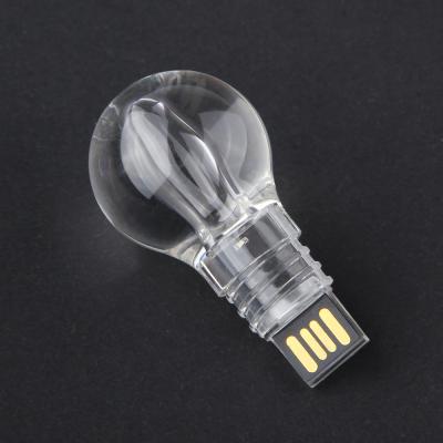 China Plastic Rectangle Light Bulb Shape USB Flash Drive With Pen Key Chain Drive As Promotion Gift for sale