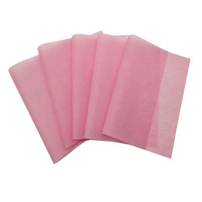 China Custom Recyclable Tissue Gift Wrapping Branded Logo Printed Making Wrapping Packing Pink Tissue Paper for sale