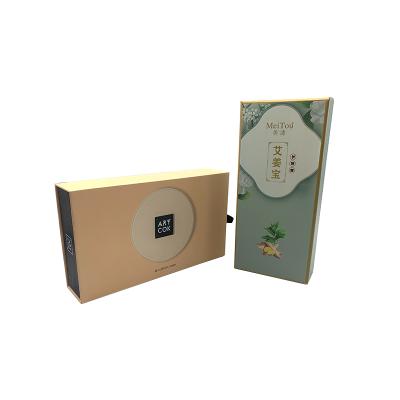 China Handmade High Quality Paper Drawer Box Gift Pull Out Type Packaging Box for sale