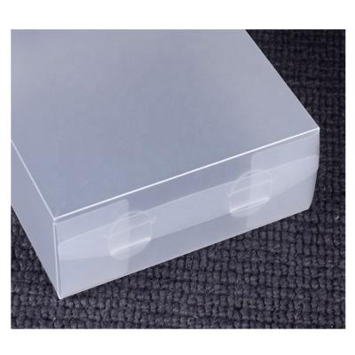 China High Quality Disposable Customize Box Custom Clear PET PVC Package Box PVC Folding Plastic Packaging Box for sale