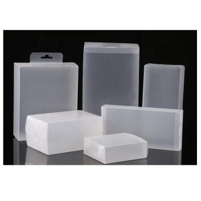 China Recyclable Custom Tough Transparent Waterproof Square Packaging Crytal Vinyl PVC Clear Box Packaging Plastic Boxes for sale