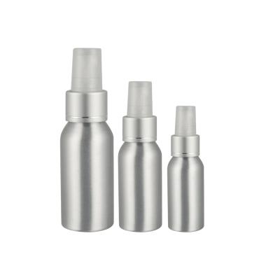 China Cosmetic Custom 20ml-500ml 1000ml Aluminum Bottle Cosmetic Lotion Essential oil Pure Perfume Sunscreen Spray Aluminum bottle Aluminum Jar for sale