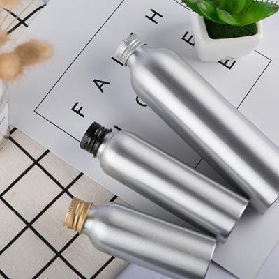 China Cosmetic Custom Empty Metal Pack 30ml50ml100ml120ml150ml250ml500ml Cuticle Oil Essential Oil Bottle Luxury Packing Aluminum Bottle for sale