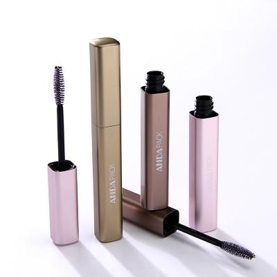 China Glossy/Matte/Matalic/Satin/Abrazine/Gradient Color Customized Fancy Empty 3ml 5ml Aluminium Eyelash Serum Eyeliner Tube Packaging Aluminum Mascara Tubes Container With Brush for sale