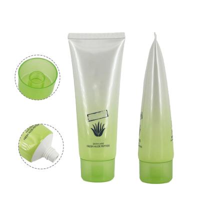 China Cosmetic Lvfeng Custom 80g PE ABL Hand Cream Cosmetic Lotion Laminated Squeeze Empty Toothpaste Plastic Tubes Packaging for sale