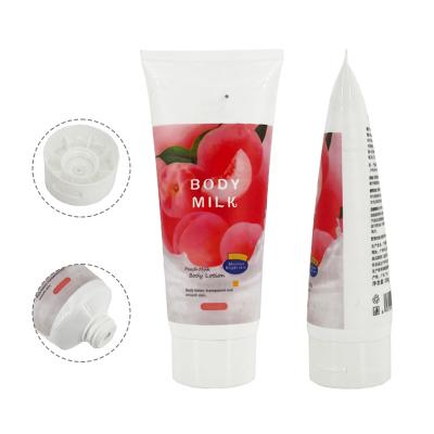 China Cosmetic Lvfeng Custom Cosmetic UV Emulsion Sunscreen Plastic Lotion 100Ml Oval Tube Tubes Packaging For BB CC Cream with Screw Cover for sale