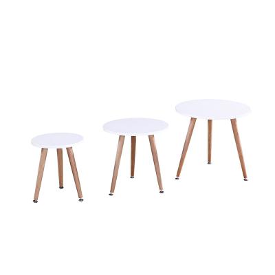 China Modern Free Sample Cheap Modern Nordic Style MDF Panel Nesting Coffee Table for sale