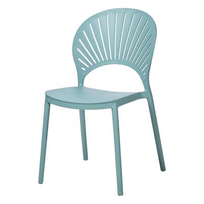 China Wholesale Cheap Modern Monoblock Seat de Sillas Plasticas Chaise Colored Dining Room Furniture Full Metal pp Chairs Stackable Plastic Chair for sale