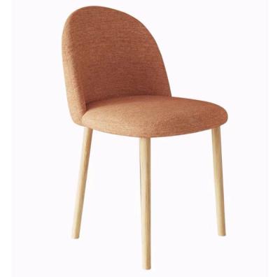 China Modern Wholesale Used Modern Fabric Velvet Restaurant Kitchen Dining Chair for sale