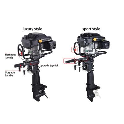 China 196cc Reverse Gear Boat Motors Outboard Motor 4 Stroke 1300ml Trolling Motor 4 Stroke Boat Motor for sale