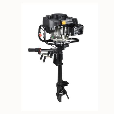 China Cheapest Machine 4 Stroke Boat 225cc Start Outboard Engine Manual Short Shaft Boat Engine With 1300ml Forward Gear for sale