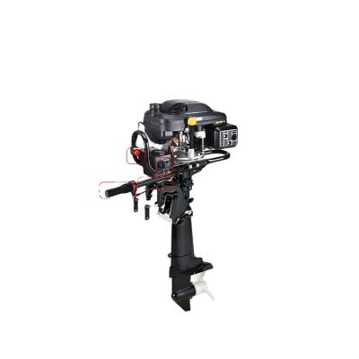 China SLZS-196ER 4 Stroke Outboard Motors Electric Boat Motor with Reverse Gear Boat Motor 1300ml for sale