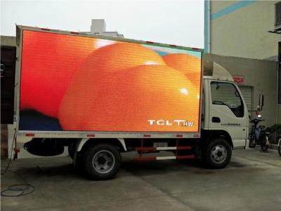 China P6 SMD Trailer Mounted Led Screen , Outdoor Led Screen Frame Rate ≥60Hz for sale