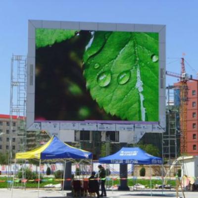 China SMD Outdoor P10 High Definition Led Display , Outdoor Led Display Board 14 - 16 Bit for sale