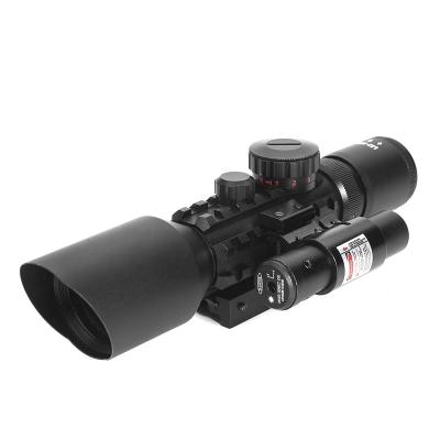 China 3-10x42EG Tactical M9 Aluminum Alloy. Tactical Optics Sight Dot With Red Lase Luminous Red for sale