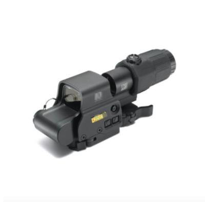 China Chasing G33 3X Sight Magnifier With Switch To Side QD Mount Point HHS + XPS3 558 Red Green for sale