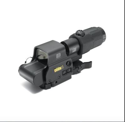 China Aluminum Alloy 558 Red Dot Sight G33 3X Magnifier Holographic Scope Hunting 20mm Weaver Rail Mount for sale