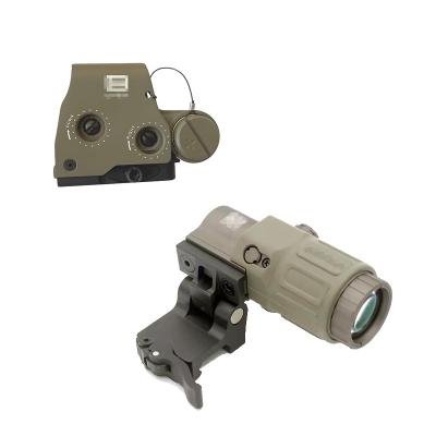 China 558 Holographic Perfect Reflex XPS3 Red Dot Sight And G33 Magnifier Scope for sale