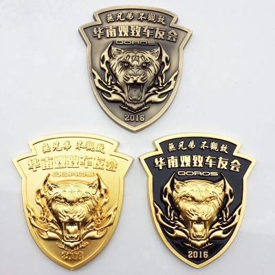 China Other Custom Synthetic Hard Enamel Automotive Badge Car Emblem for sale