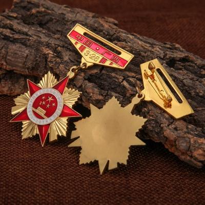 China China Wholesale Customized World War 2AM Military Metal Badges Rank Medal for sale