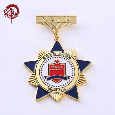 China China Military Insignia Pins Badge Lapel Pin Maker Medal For Recognition and Honor for sale