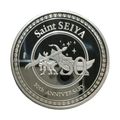 China Global Customized With Your Logo Pure Silver Ag 999 Solid Coin for sale