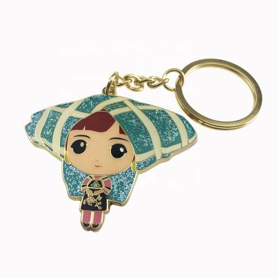 China American China Manufacturers Custom Personalized Iron Metal Zinc Alloy Soft Hard Enamel Keychains for sale