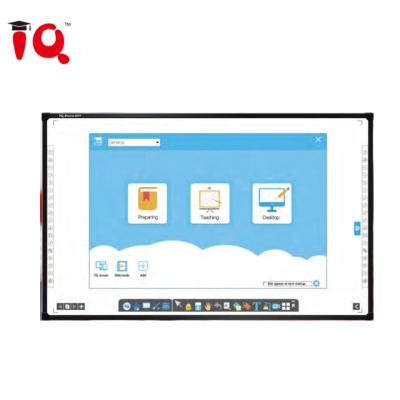 China Smart Learning China Fuzhou Smart No Projector Portable Touch Screen Interactive Whiteboard Prices for sale