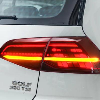 China PC+ABS 2022 Direct Selling Wholesale Price Auto Lighting System Tail Light Modified Taillights Tail Lamp For Volkswagen Golf7 2016-2022 for sale