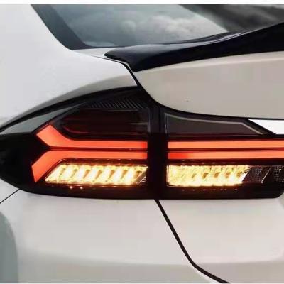 China PC+ABS 2022 Wholesale Price Lighting System Auto Tail Light High Quality Modified Tail Lights New Tail Lamp For Honda City 2014-2016 for sale