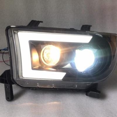 China Asvegen Factory Wholesale PC+ABS Full LED Head Lamp Head Light New Design For Toyota Sequoia Headlight 2008-2017 for sale