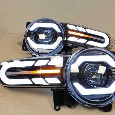 China Factory PC+ABS Head Light Full LED Head Light 2022 New Design Hot Sale For Toyota FJ Cruiser Headlight 2007 for sale