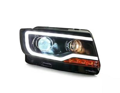 China Direct Selling PC+ABS 2022 New Model Head Light New Design Full LED Head Light For 2011-2014 Jeep Compass Car for sale