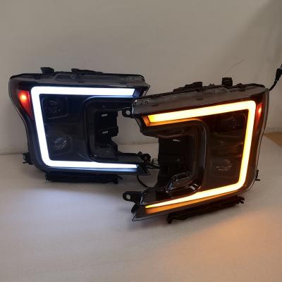 China Wholesale New Design Auto Head Lamp Lighting System PC+ABS 2022 Full LED Factory Head Light For Ford F150 2018 for sale