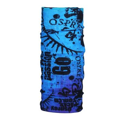 China Custom Warmer Custom Logo Men's Fashion Neck Hip Hop Outdoor Seamless Print Neck Cuff for sale