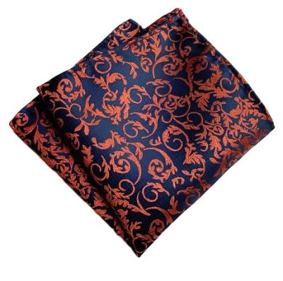 China Other Business Silk Printed Handkerchief Pocket Squares Floral Custom Wholesale Stand Tie And Pocket Square for sale