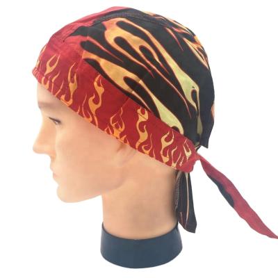 China Cotton Satin Printed Durag Bandana For Men Custom Logo Durag Bandana Customize Durag With Customized Logo Na for sale