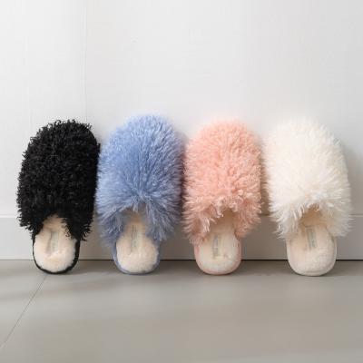 China Fashion Trend Dropshipping Winter High Quality Slippers Hairy Slippers For Women Soft PVC Women's Slippers for sale