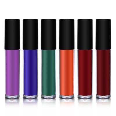 China Wholesale 6 colors private label liptint cosmetics maker lip gloss waterproof cheap organic matte liquid lipstick for sale