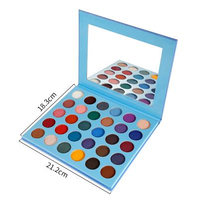 China High Waterproof Wholesale Makeup Shimmer Pigment Private Label Eyeshadow Palette for sale