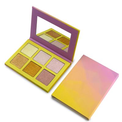 China Bronze Sunscreen Face Shimmer Highlighter Bar Pallette Private Label for sale