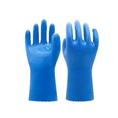 China Excellent Cold Resistance Good Industrial Chemical Resistance Oil Resistant Nitrile Work Safety Glove for sale