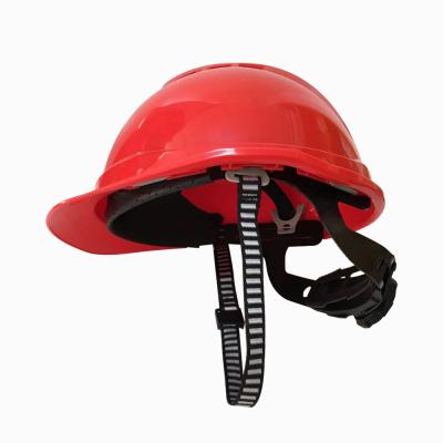 China V Style Custom Industrial Construction Mining Engineering V Guard Red Masks ABS Welding Light Duty Hard Hat for sale