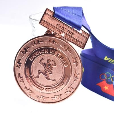 China China Wholesale Custom Design Zinc Alloy Stock Marathon Medals for sale