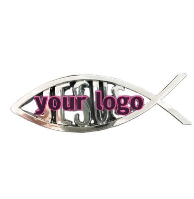 China Custom 3D Car Logo / ABS Chrome Car Logo / ABS Chrome Self Adhesive / Car Emblem With Sticker for sale